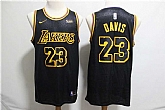 Lakers 23 Anthony Davis Black City Edition Nike Swingman Jersey(1),baseball caps,new era cap wholesale,wholesale hats